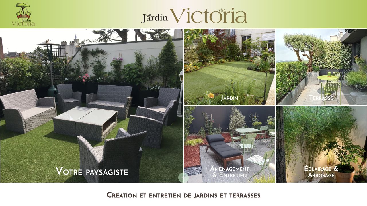 Capture du site de Le Jardin de Victoria